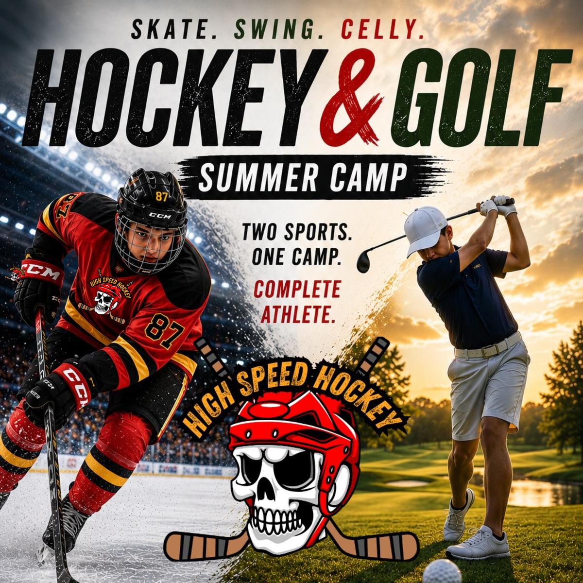 High Speed Hockey August 24-28 Golf & Hockey Summer Camp